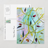 領域素朴葉 ポストカード (正面/裏面)