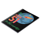 領域51から宇宙へ ノートブック (左側)