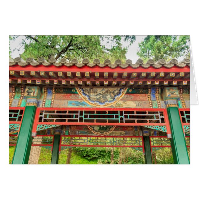 頤和園の橋の詳細 (正面横)