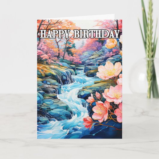 頬の美しい夏の終わりの午後 カード (正面)