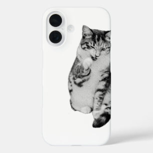 頬への前足 iPhone 16ケース