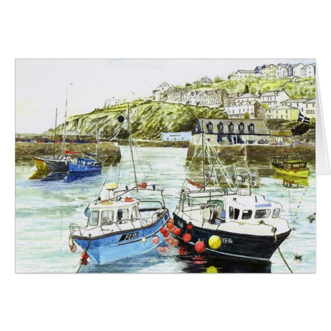 「頬への頬」カード (正面横)