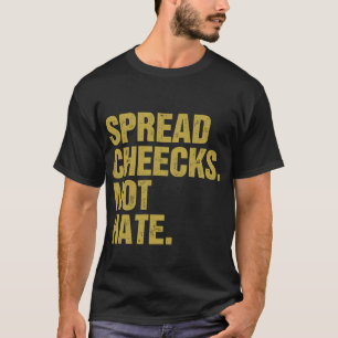 頬を広げて憎めない Tシャツ