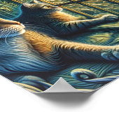 頬髯のウォッチャー ポスター (角)