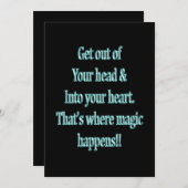 頭から離れてハートに (正面/裏面)