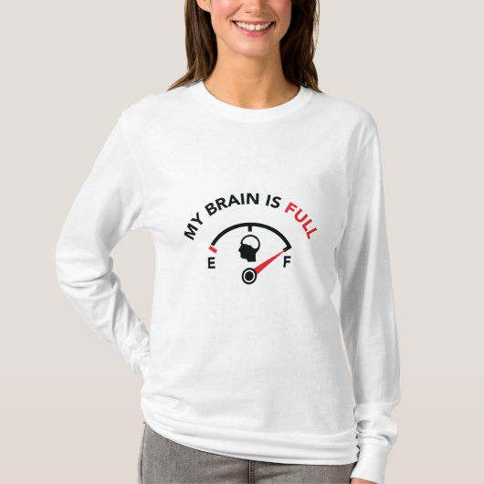 頭がいっぱい Tシャツ (正面)