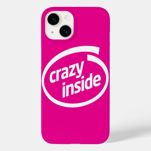 頭がおかしい Case-Mate iPhoneケース (裏面)