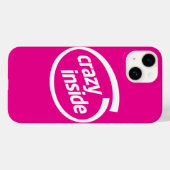 頭がおかしい Case-Mate iPhoneケース (裏面 (横))