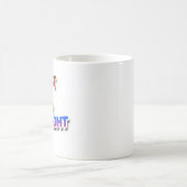 頭がまっ白 コーヒーマグカップ (中央)