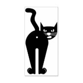 頭が切れるお尻猫スタンプ ラバースタンプ (インプリント)