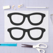 頭が切れるなガラス 薄葉紙 (クラフト)