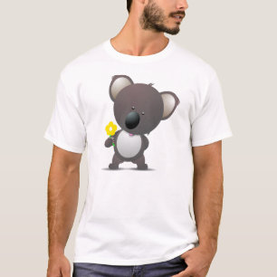 頭が切れるなコアラ Tシャツ
