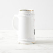 頭が切れるなジョッキを得て下さい ビールジョッキ (正面左)