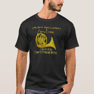 頭が切れるなフレンチ・ホルンだけ Tシャツ
