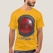 頭が切れるなミサイル- 1だけ Tシャツ (正面)