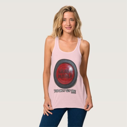 頭が切れるなミサイル- 1つを得ます タンクトップ (正面フル)