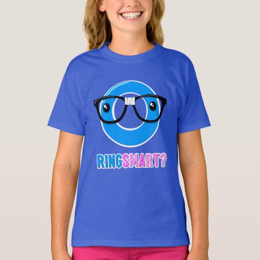 頭が切れるなリング Tシャツ (正面)