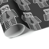頭が切れるなロボット ラッピングペーパー (ロールコーナー)