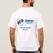 頭が切れるな列車 Tシャツ (裏面)
