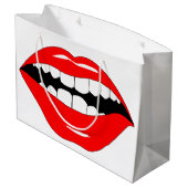 頭が切れるな口禁止される把握無し ラージペーパーバッグ (裏面アングル)