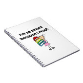 頭が切れるな女の子のでIの読書 ノートブック (右側)