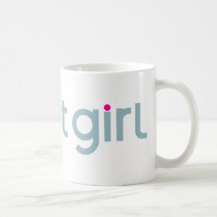 頭が切れるな女の子のマグ コーヒーマグカップ