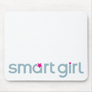 頭が切れるな女の子のmousepad マウスパッド
