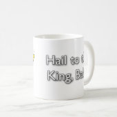 頭が切れるな店は-あられ王にスマート、ベビー買物をします コーヒーマグカップ (正面右)