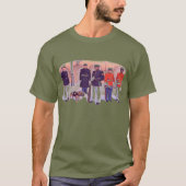 頭が切れるな生産高海洋U.S.StyleのTシャツ Tシャツ (正面)