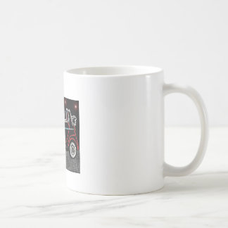 頭が切れるな車 コーヒーマグカップ