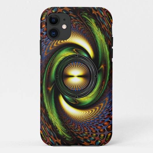 頭が切れるな電話箱 Case-Mate iPhoneケース (裏面)