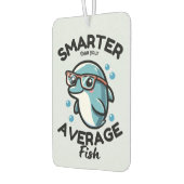 頭が切れるの可愛いイルカおもしろい好き カーエアーフレッシュナー (左)