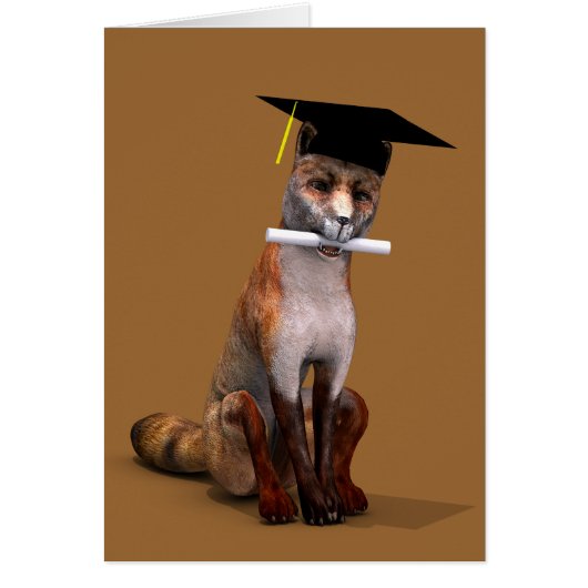 頭が切れるキツネ (正面)