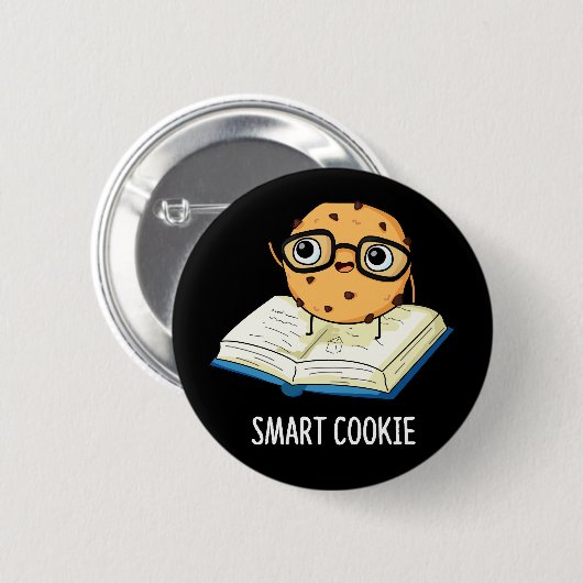 頭が切れるクおもしろいスナックプンダークBG 缶バッジ (正面&裏面)