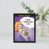 「頭が切れるクッキー」 ポストカード (スタンド正面)