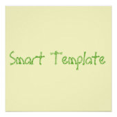 頭が切れるテンプレートポスターテンプレート ポスター (正面)