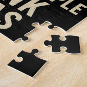 頭が切れる心：行動の知性 ジグソーパズル (側面)