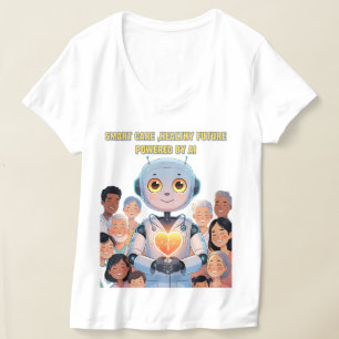 頭が切れる気に幸福 Tシャツ