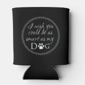 頭が切れる犬と同じクールに 缶クーラー (裏面)