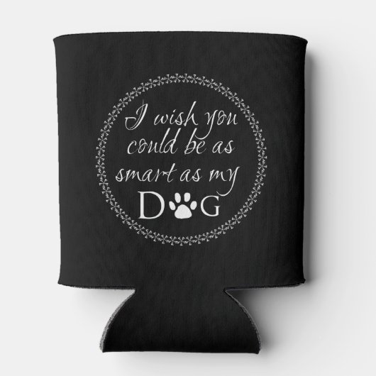 頭が切れる犬と同じクールに 缶クーラー (裏面)