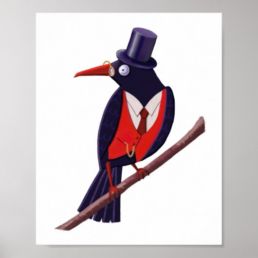 頭が切れる鳥 ポスター (正面)