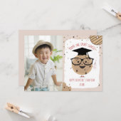 頭が切れるCookieフォトクラスルームValentine カード (正面/裏面インサイチュ)