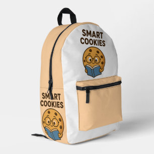 頭が切れるCookie学 - , Grow, Shine 🍪📚 プリントバックパック