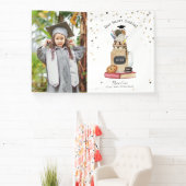 頭が切れるCookie Milkshakeの大学院写真 横断幕 (インサイチュ)