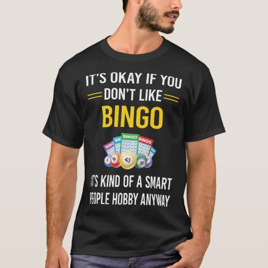 頭が切れるPeople Bingo Tシャツ (正面)