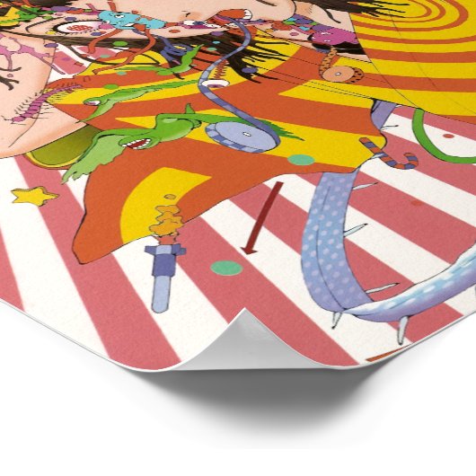 頭が悪い ポスター (角)