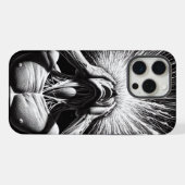 頭が爆発 iPhoneケース (裏面横)