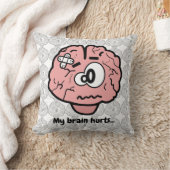 頭が痛い クッション (ブランケット)