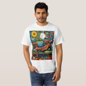 頭が痛む Tシャツ (正面フル)