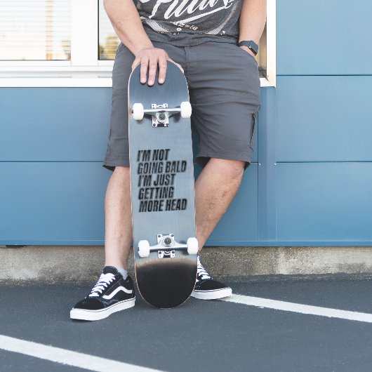 頭が禿げないから頭が上がってるだけだ シール (スケーター)